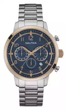 Męski Zegarek NAUTICA model NAI19537G 45MM Biżuteria i zegarki Zegarki Zegarki damskie