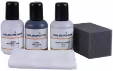 COLOURLOCK Zestaw tonujący z farbą do czarnej skóry 3x50ml Motoryzacja Pielęgnacja samochodu Pielęgnacja wnętrza samochodu