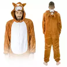 KIGURUMI ONESIE PIŻAMA BULDOG Odzież obuwie dodatki Bielizna damska Pidżamy damskiekomplety do spania