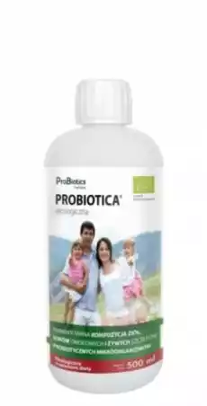 Probiotics Probiotica ekologiczna 500Ml z ziołami Zdrowie i uroda Zdrowie Witaminy minerały suplementy diety