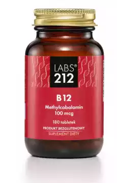 B12 Methylcobalamin 100 mcg 180 tabl Zdrowie i uroda