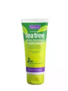 Tea Tree Deep Cleansing Facial Mask oczyszczająca maska glinkowa do twarzy 100ml Zdrowie i uroda Kosmetyki i akcesoria Pielęgnacja twarzy Maseczki