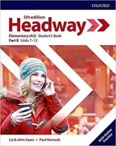 Headway 5E Elementary SB B online practice Książki Podręczniki w obcych językach Język angielski