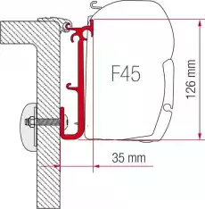 ZESTAW ADAPTERÓW DO MARKIZY FIAMMA CARAVAN Książki Poradniki Dom i ogród