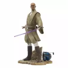 Figurka Star Wars Episode II Premier Collection 17 Mace Windu Dom i ogród Wyposażenie wnętrz Dekoracja Figurki dekoracyjne Figurki kolekcjonerskie