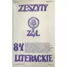 Zeszyty literackie 84 42003 Książki Czasopisma