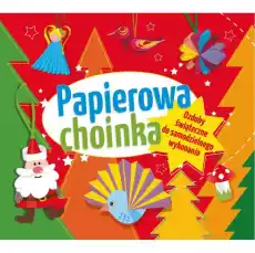 Papierowa choinka Ozdoby świąteczne do samodzielnego wykonania Książki Kartki okolicznościowe