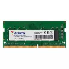 Adata Pamięć Premier DDR4 3200 SODIM 8GB CL22 ST Komputery Podzespoły komputerowe Pamięci operacyjne