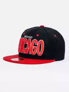 Czapka Z Daszkiem Snapback CzarnoCzerwona Royal Blue Chicago Odzież obuwie dodatki Galanteria i dodatki Nakrycia głowy Czapki z daszkiem