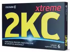 2KC Xtreme x 6 tabletek Zdrowie i uroda