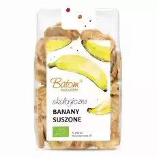 Banany Suszone Krążki BIO 125 g Batom Artykuły Spożywcze