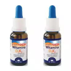 2 x Witamina D3 K2 Forte 20 ml Dr Jacobs Artykuły Spożywcze