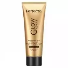 Perfecta Glow Adapt witaminowy podkład rozświetlający witamina C Amla Naturalny 30 ml Zdrowie i uroda Kosmetyki i akcesoria Makijaż i demakijaż