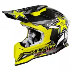 KASK JUST1 J12 ROCKSTAR MATT Sport i rekreacja Sporty motorowe Kaski do sportów motorowych