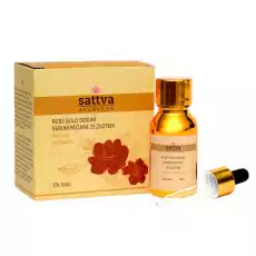 Sattva Rose Gold Serum różane serum ze złotem do twarzy 15ml Zdrowie i uroda Kosmetyki i akcesoria Pielęgnacja twarzy Serum do twarzy