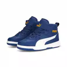 Buty sportowe dziecięce Puma REBOUND JOY AC PS niebieskie 37468817 Odzież obuwie dodatki