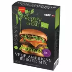 Milzu Mieszanka do przyrządzenia Vege American Burger 140 g Bio Artykuły Spożywcze Produkty sypkie