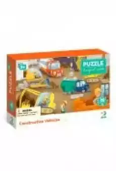 Puzzle 30 el Profesje Maszyny budowlane Dla dziecka Zabawki Puzzle