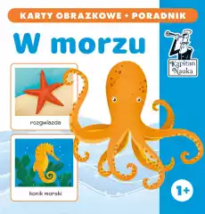 W morzu Karty obrazkowe i poradnik Kapitan Nauka Książki Dla dzieci