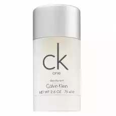 Calvin Klein CK One dezodorant w sztyfcie 75ml Zdrowie i uroda Perfumy i wody Zapachy unisex