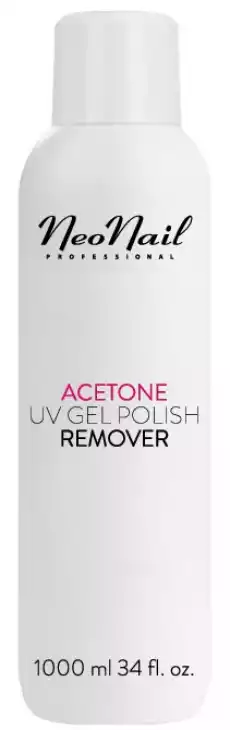 NeoNail UV Gel Polish Remover aceton kosmetyczny 1000ml Zdrowie i uroda Kosmetyki i akcesoria Manicure i pedicure Zmywacze i korektory do paznokci