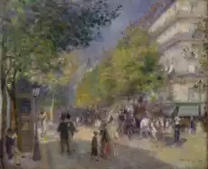 Reprodukcja The Grands Boulevards Renoir Auguste Dom i ogród Wyposażenie wnętrz Dekoracja Obrazy i plakaty