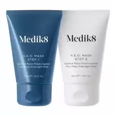 Medik8 HEO MASK Dwuetapowa maska na noc Głębokie długotrwałe nawilżenie50 ml x 2 Zdrowie i uroda Kosmetyki i akcesoria Pielęgnacja twarzy Maseczki