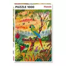 Puzzle 1000 el Ara zielona Piatnik Dla dziecka Zabawki Puzzle