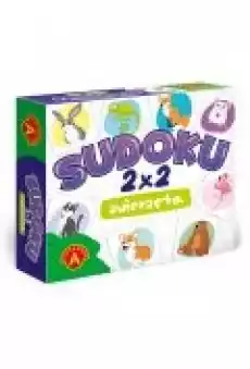 Sudoku 2x2 Zwierzęta Gry Gry planszowe