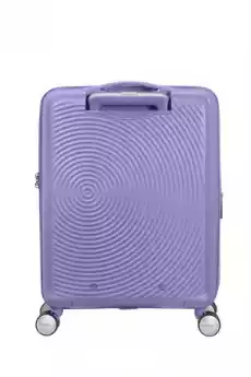 Walizka kabinowa American Tourister Soundbox 55cm powiększana fioletowa Odzież obuwie dodatki Galanteria i dodatki Torby i walizki