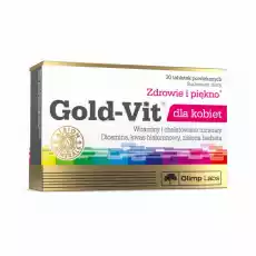 Olimp Gold Vit dla kobiet 30 tabletek Sport i rekreacja Odżywki i suplementy