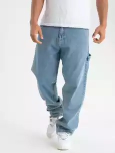 Spodnie Baggy Jeans El Polako New Classic Jasne Niebieskie Odzież obuwie dodatki Odzież męska Spodnie męskie