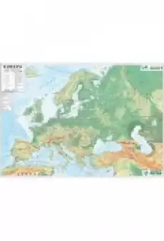 Europa Mapa ścienna 110 000 000 Biuro i firma Akcesoria biurowe Artykuły papiernicze Globusy i mapy