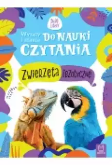 Wyrazy i zdania do nauki czytania Zwierzęta Książki Dla dzieci