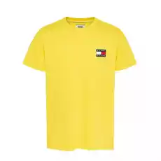 TSHIRT MĘSKI TOMMY HILFIGER ŻÓŁTY Odzież obuwie dodatki Odzież męska