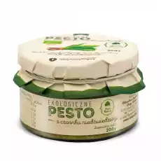 Pesto z Czosnku Niedźwiedziego EKO 200 g Dary Natury Artykuły Spożywcze