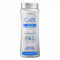 JOANNA Ultra Color System Shampoo For Blond Lightened Grey Hair 400ml Zdrowie i uroda Kosmetyki i akcesoria Pielęgnacja i stylizacja włosów Farby i szampony koloryzujące