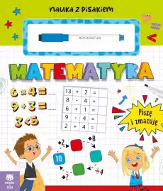 Matematyka Nauka z pisakiem Książki Dla dzieci