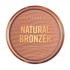 Rimmel Natural Bronzer bronzer do twarzy z rozświetlającymi drobinkami 001 Sunlight 14g Zdrowie i uroda Kosmetyki i akcesoria Makijaż i demakijaż Pudry i róże