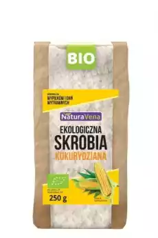 SKROBIA KUKURYDZIANA BIO 250 g NATURAVENA Artykuły Spożywcze Mąka