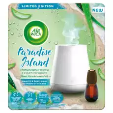 Air Wick Essential Mist Aroma Paradise Island automatyczny odświeżacz powietrza wkład o zapachu wody fiji i świeżego aloesu 20 Dom i ogród Wyposażenie wnętrz Odświeżacze powietrza