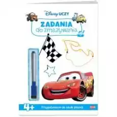 Disney Uczy Auta Zadania do zmazywania Książki Dla dzieci