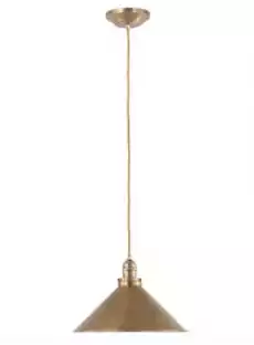 Lampa Sufitowa Wisząca Provence Mosiądz 37x37x23cm Dom i ogród Wyposażenie wnętrz Oświetlenie Lampy sufitowe