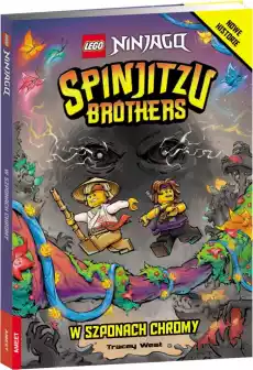 LEGO LBWS6704 NINJAGO SPINJITZU BROTHERS W szponach Chromy Książki Dla dzieci