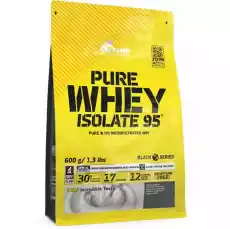 OLIMP PURE WHEY ISOLATE 95 ODŻYWKA BIAŁKOWA WPI 600G Zdrowie i uroda Zdrowie Witaminy minerały suplementy diety