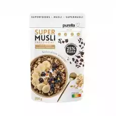 Super Musli Proteina 200 g Artykuły Spożywcze Zdrowa żywność