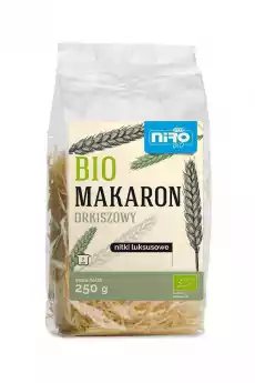 MAKARON ORKISZOWY NITKI LUKSUSOWE BIO 250 g NIRO Artykuły Spożywcze Makarony