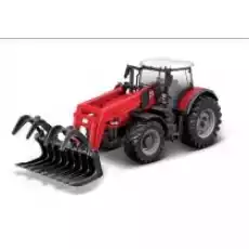 Massey Ferguson 8740S z chwytakiem BBURAGO Dla dziecka Zabawki Rowerki i inne pojazdy dla dzieci