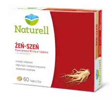 ŻEŃSZEŃ 100mg 60tabl NATURELL Zdrowie i uroda Zdrowie Witaminy minerały suplementy diety