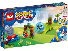 LEGO 76990 Sonic the Hedgehog Wyzwanie z pędzącą kulą Dla dziecka Zabawki Klocki